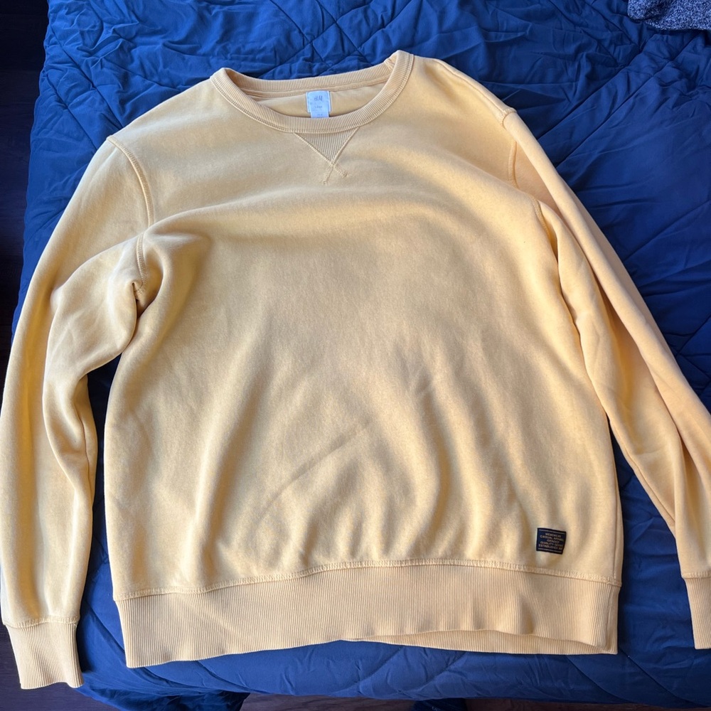 Men's Yellow Sweater